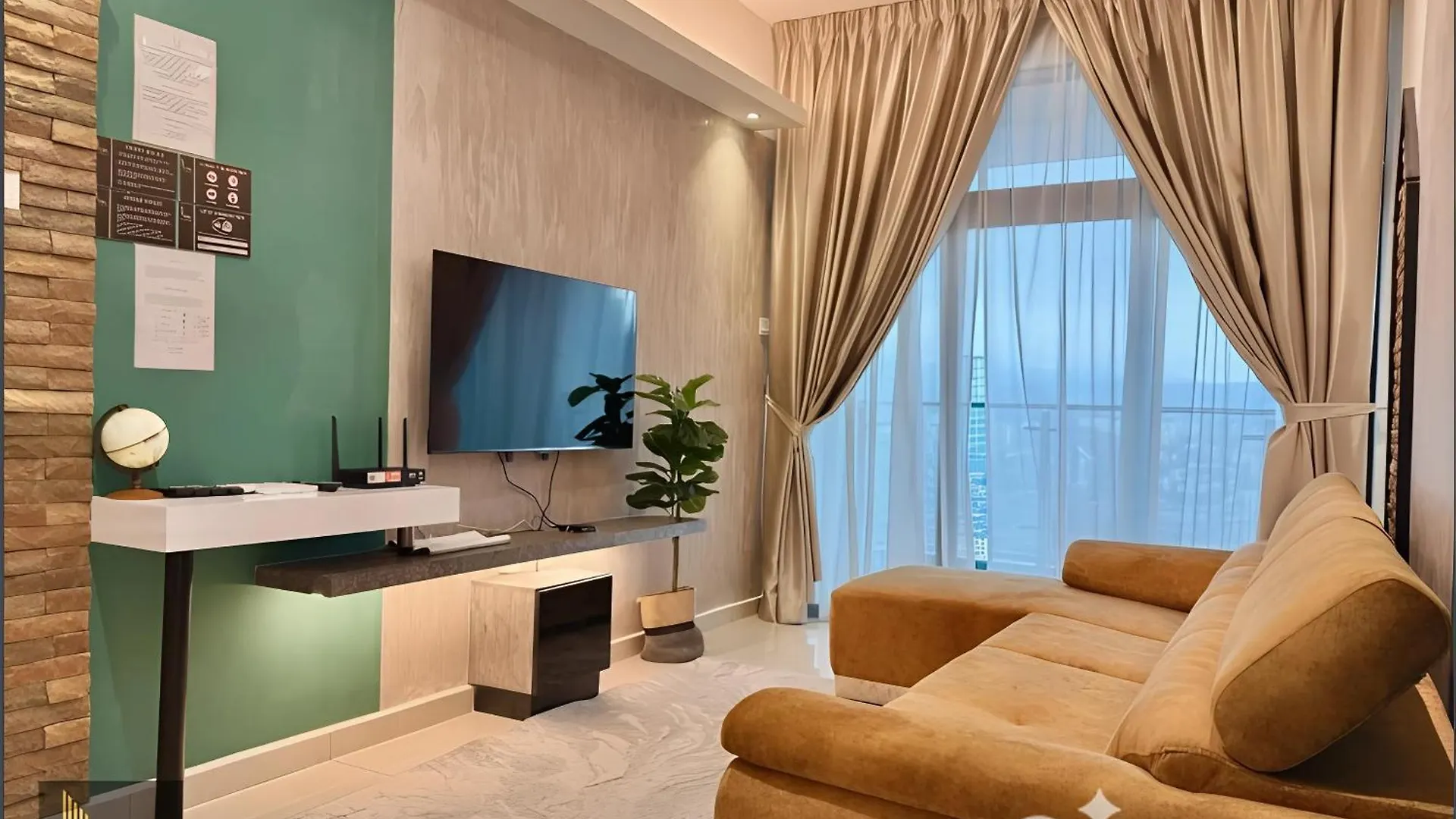 Legasi Kampung Baru Guesthouse location